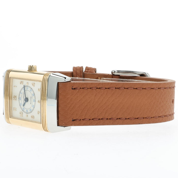 Jaeger LeCoultre Reverso Ladies 18kt Yellow Gold & Stainless Steel 260.5.08