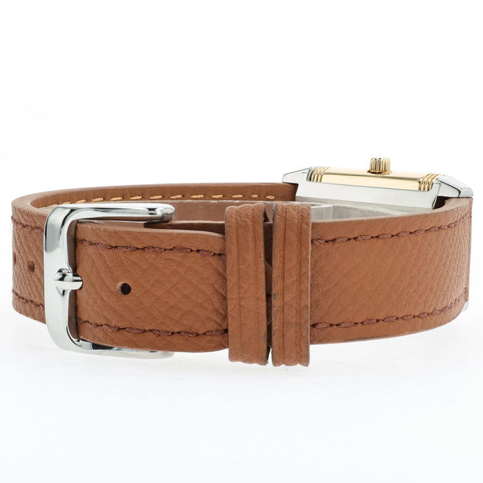 Jaeger LeCoultre Reverso Ladies 18kt Yellow Gold & Stainless Steel 260.5.08