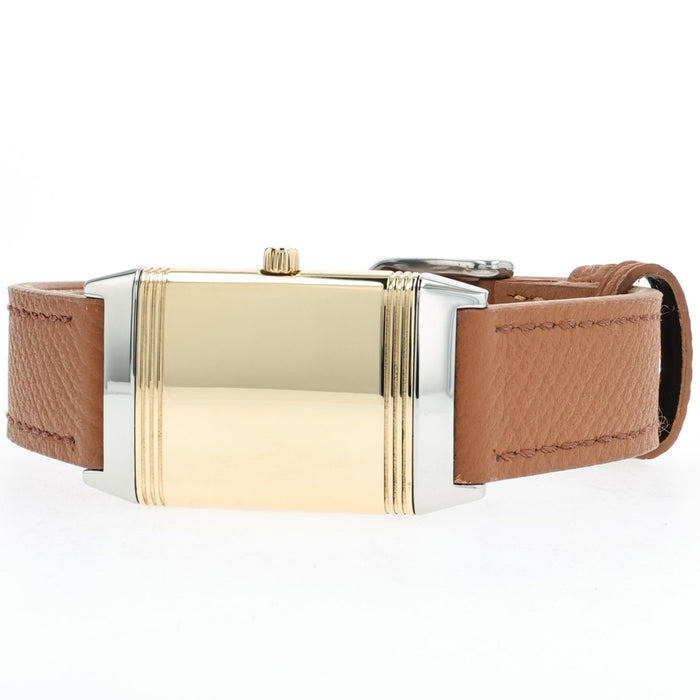 Jaeger LeCoultre Reverso Ladies 18kt Yellow Gold & Stainless Steel 260.5.08