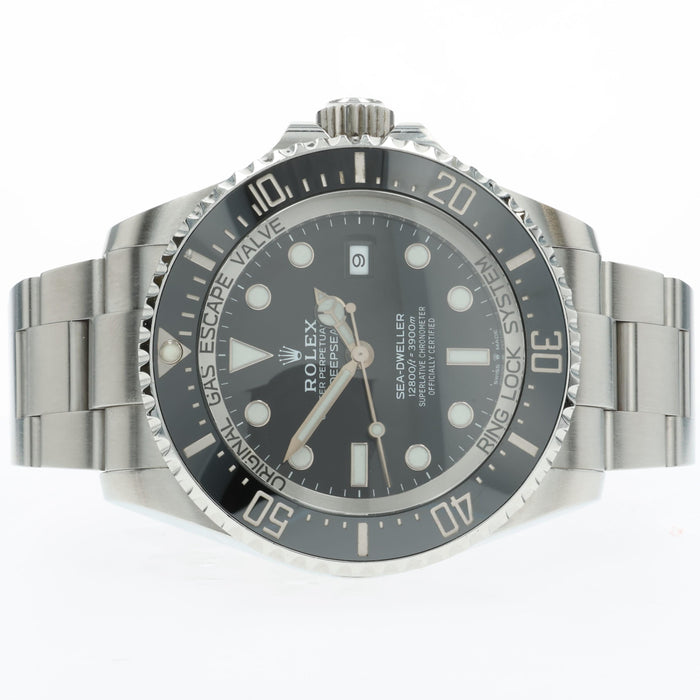 Rolex Deepsea Sea-Dweller Black Dial 44MM Stainless Steel 126660