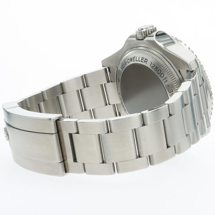 Rolex Deepsea Sea-Dweller Black Dial 44MM Stainless Steel 126660