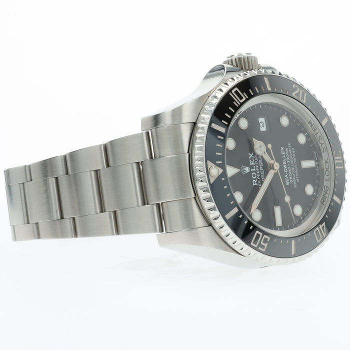 Rolex Deepsea Sea-Dweller Black Dial 44MM Stainless Steel 126660