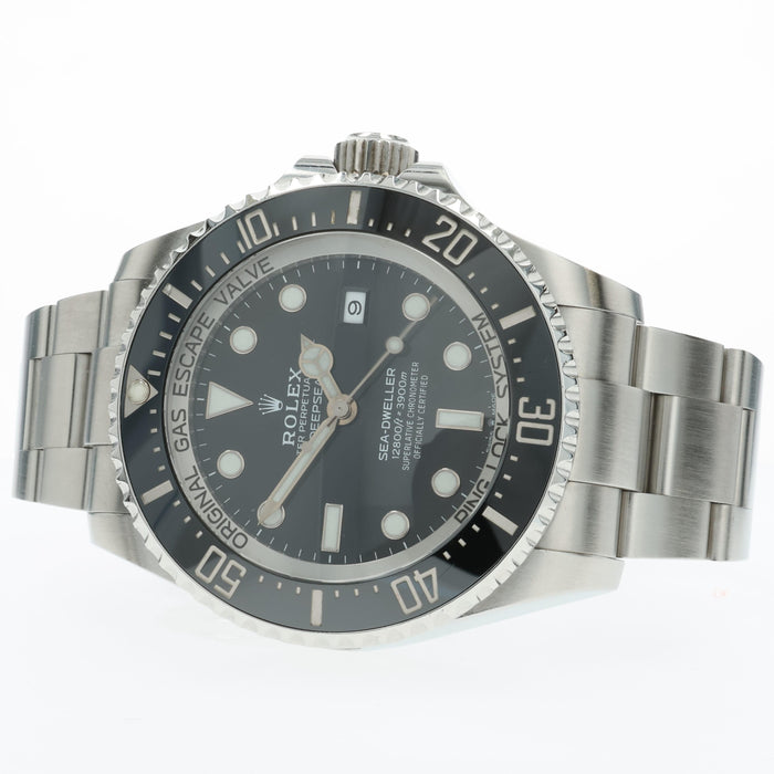 Rolex Deepsea Sea-Dweller Black Dial 44MM Stainless Steel 126660