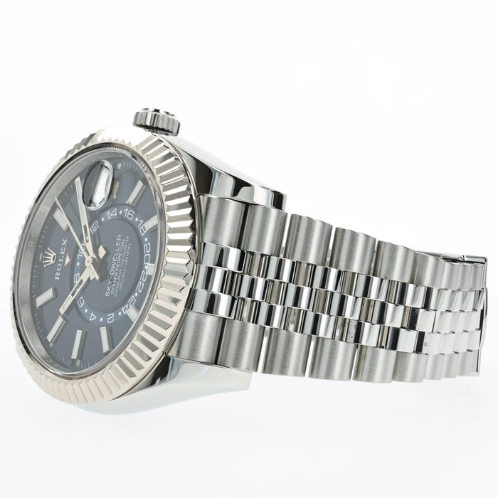 Rolex Sky-Dweller Blue Dial Jubilee Bracelet Stainless Steel 336934