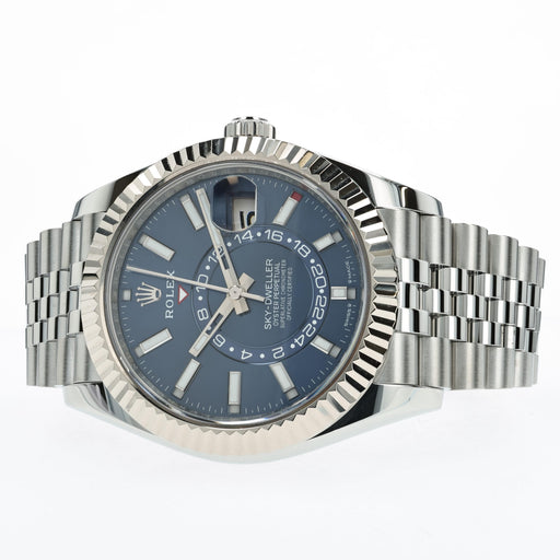 Rolex Sky-Dweller Blue Dial Jubilee Bracelet Stainless Steel 336934