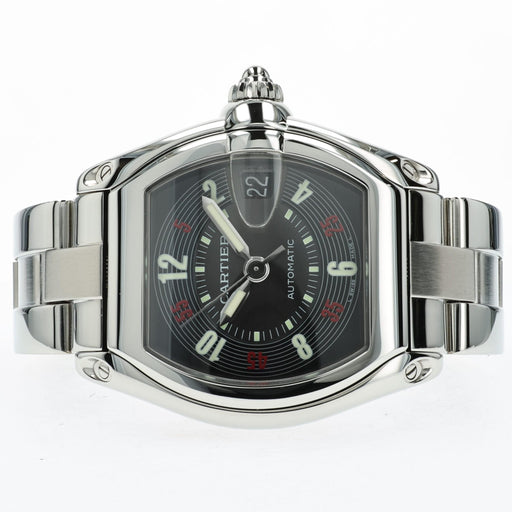 Cartier Roadster Large Vegas Roulette Dial Stainless Steel W62002V3 2510