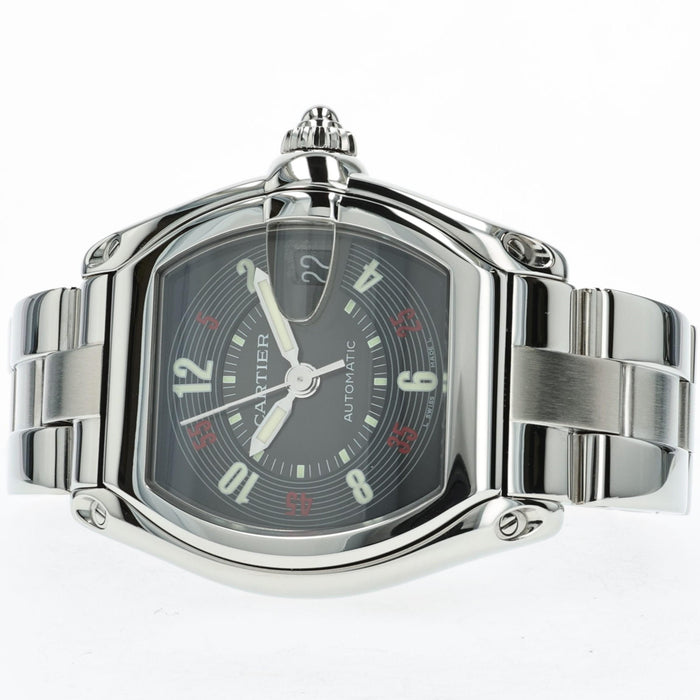 Cartier Roadster Large Vegas Roulette Dial Stainless Steel W62002V3 2510
