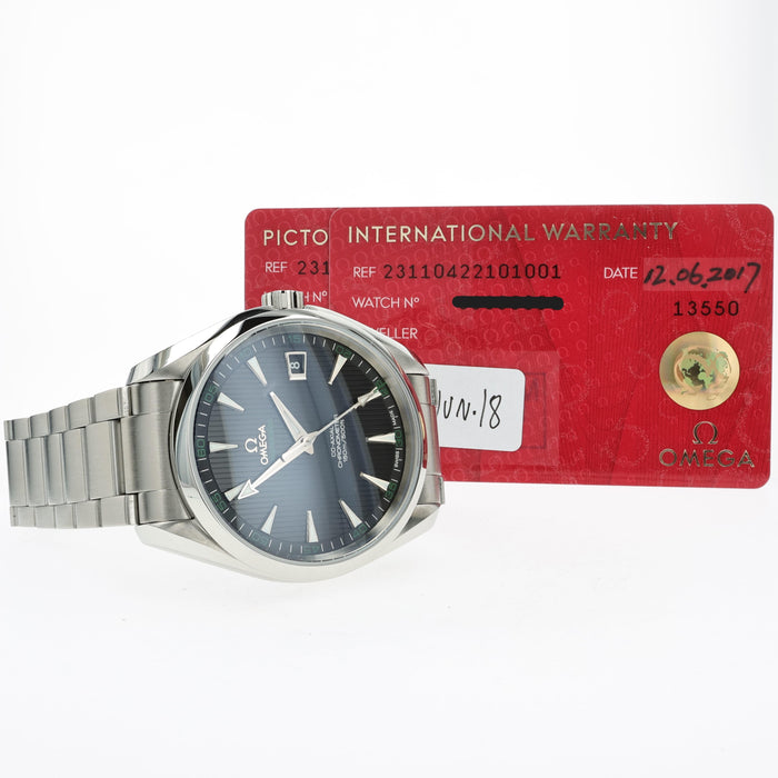 Omega Seamaster Aqua Terra Black Golf Dial Automatic 231.10.42.21.01.001