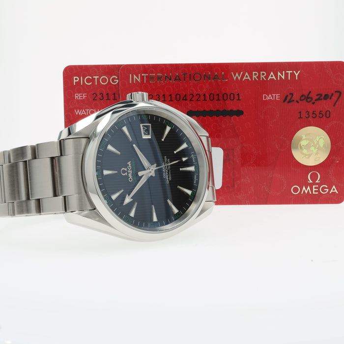 Omega Seamaster Aqua Terra Black Golf Dial Automatic 231.10.42.21.01.001