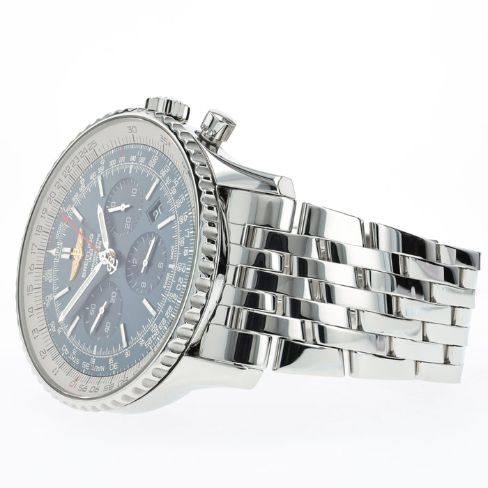 Breitling Navitimer B01 46mm Blue Dial Stainless Steel AB0127