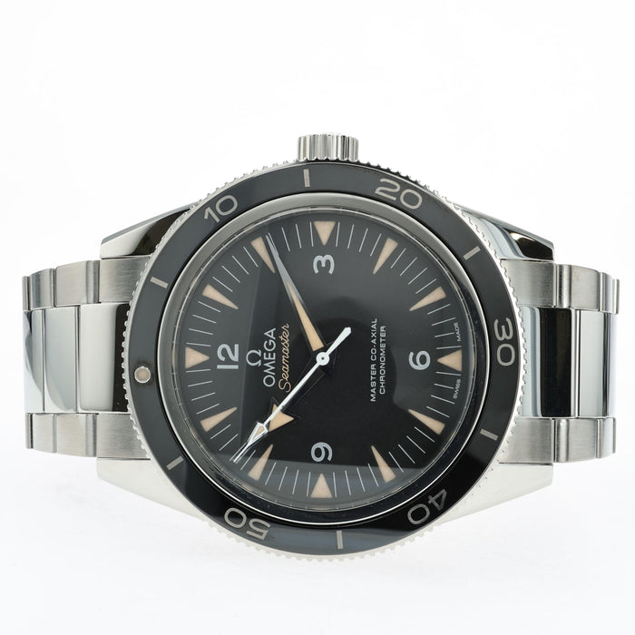 Omega Seamaster 300 Heritage Black Dial Stainless Steel  233.30.41.21.01.001