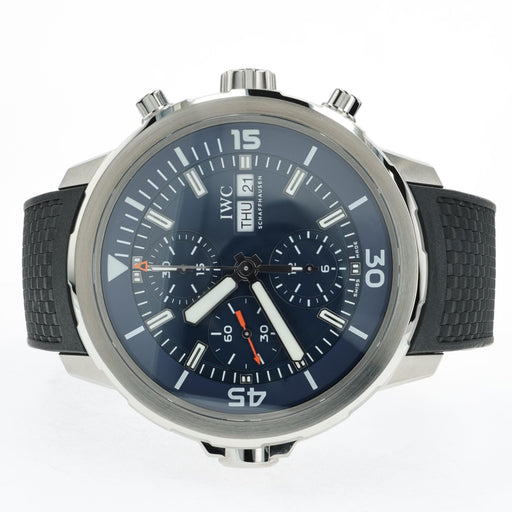 IWC Aquatimer Chronograph Blue Dial Expedition Jacques-Yves Cousteau IW376805