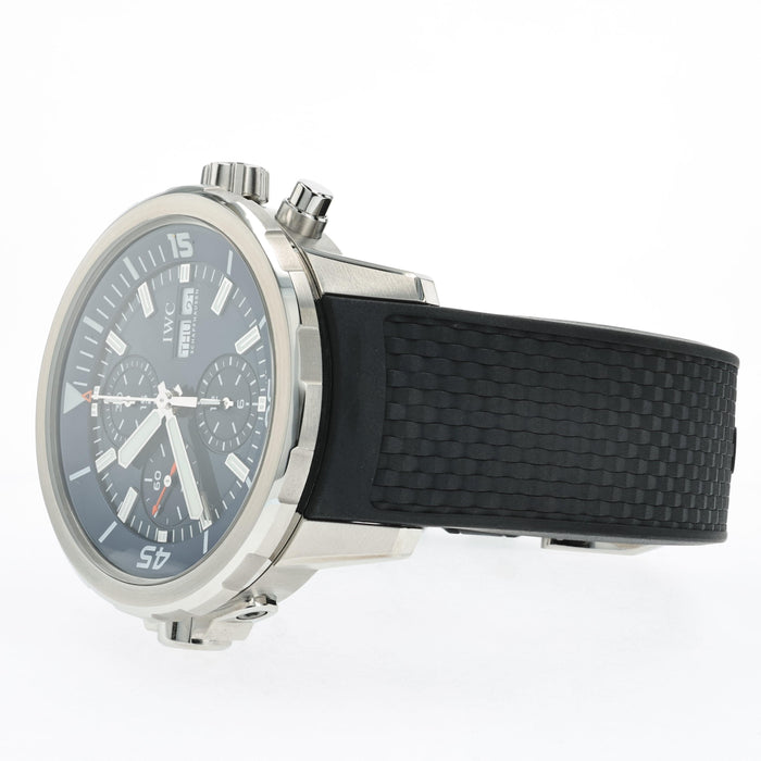 IWC Aquatimer Chronograph Blue Dial Expedition Jacques-Yves Cousteau IW376805