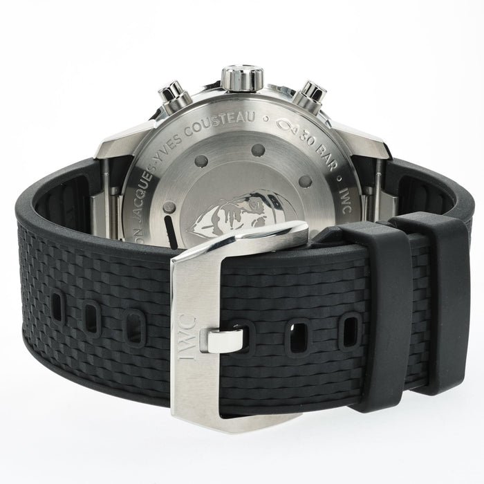 IWC Aquatimer Chronograph Blue Dial Expedition Jacques-Yves Cousteau IW376805