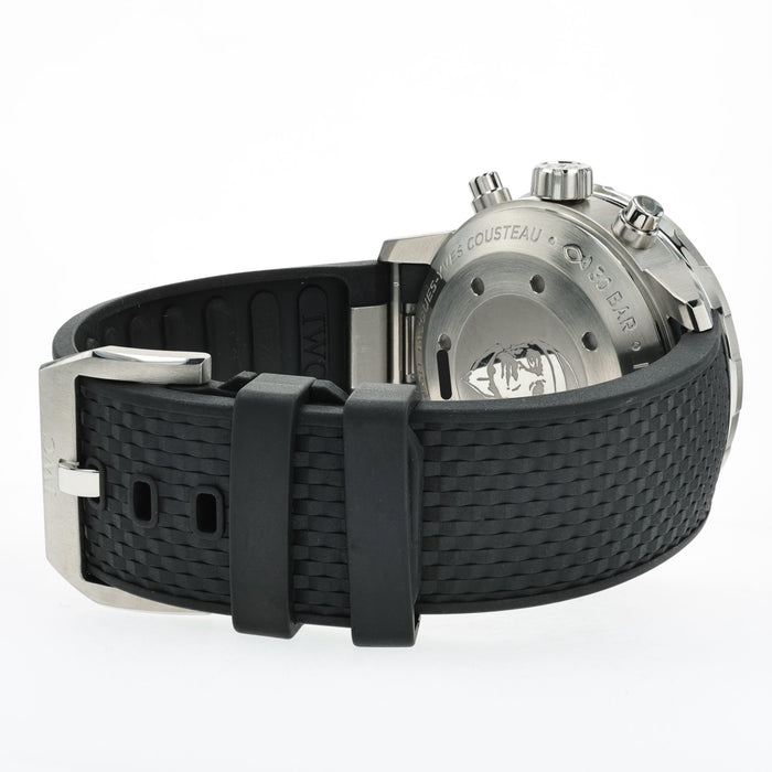IWC Aquatimer Chronograph Blue Dial Expedition Jacques-Yves Cousteau IW376805
