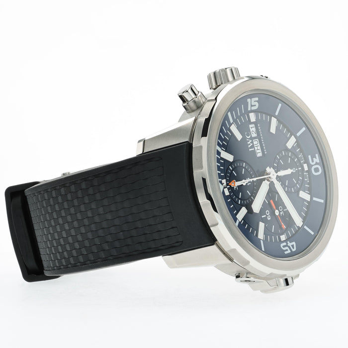 IWC Aquatimer Chronograph Blue Dial Expedition Jacques-Yves Cousteau IW376805