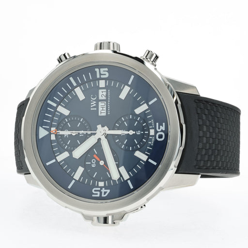 IWC Aquatimer Chronograph Blue Dial Expedition Jacques-Yves Cousteau IW376805
