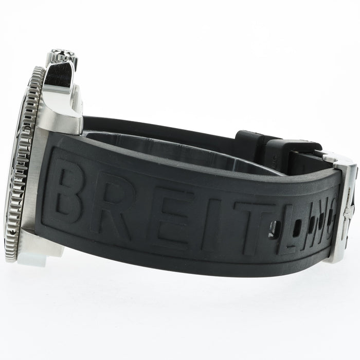 Breitling Superocean 42 Black Dial Stainless Steel Automatic A17366
