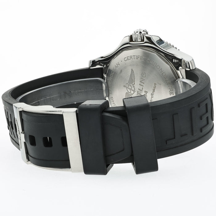Breitling Superocean 42 Black Dial Stainless Steel Automatic A17366