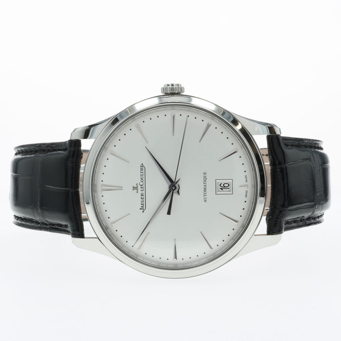Jaeger LeCoultre Master Ultra Thin Date Silver Dial Stainless Steel Q1238420