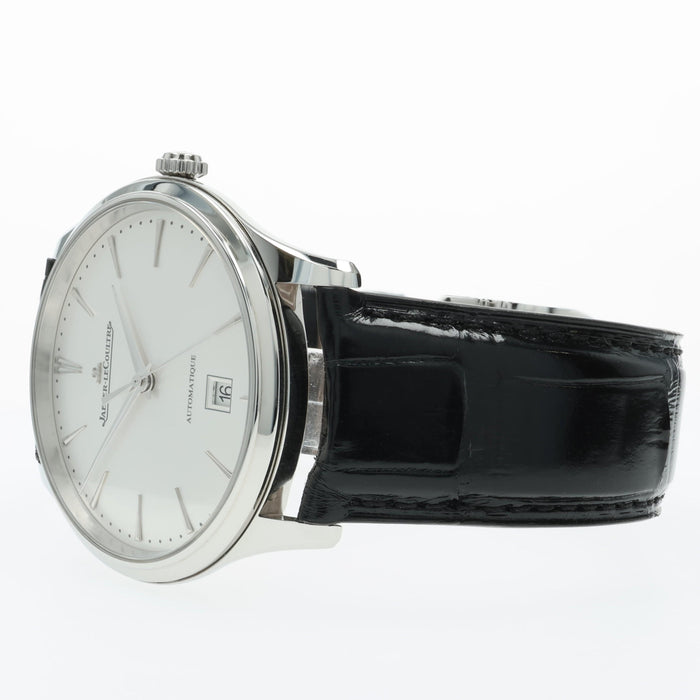 Jaeger LeCoultre Master Ultra Thin Date Silver Dial Stainless Steel Q1238420