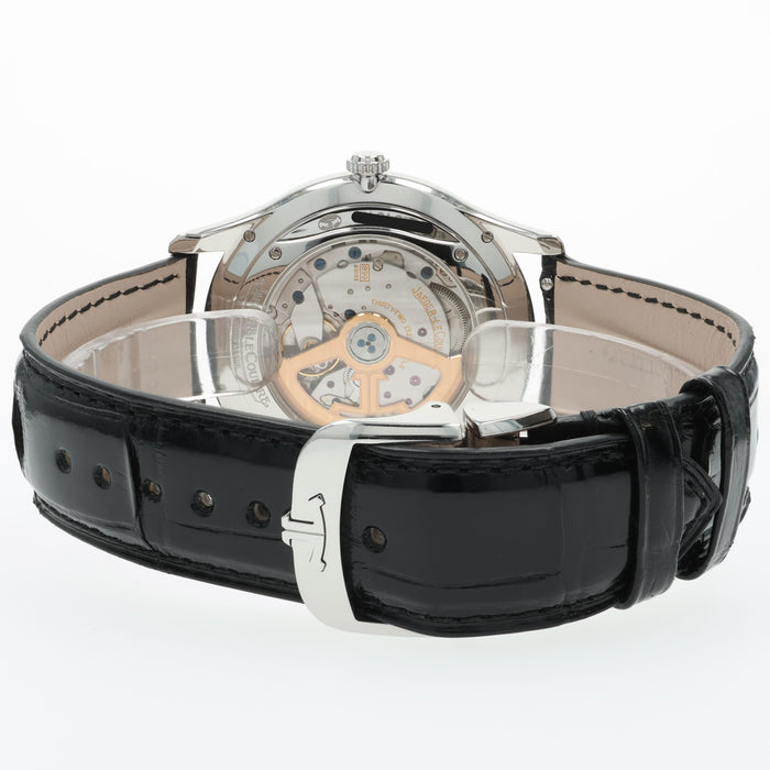 Jaeger LeCoultre Master Ultra Thin Date Silver Dial Stainless Steel Q1238420