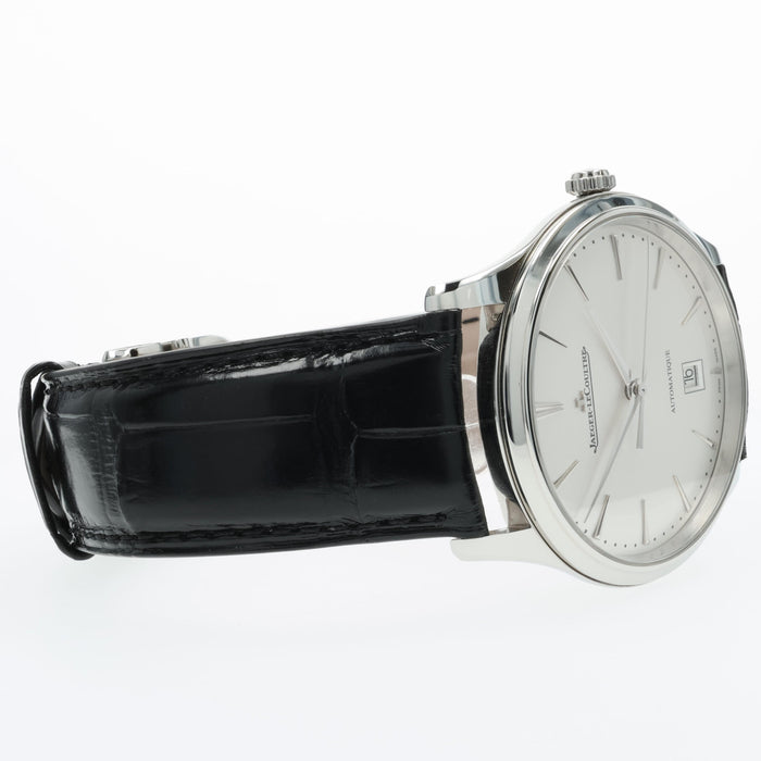 Jaeger LeCoultre Master Ultra Thin Date Silver Dial Stainless Steel Q1238420