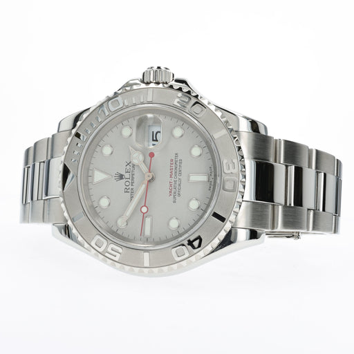 Rolex Yacht-Master 40mm Platinum Dial Stainless Steel 16622