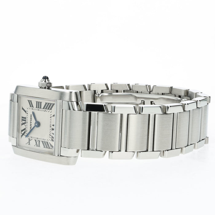 Cartier Tank Francaise Ladies Small Quartz Stainless Steel W51008Q3 2384