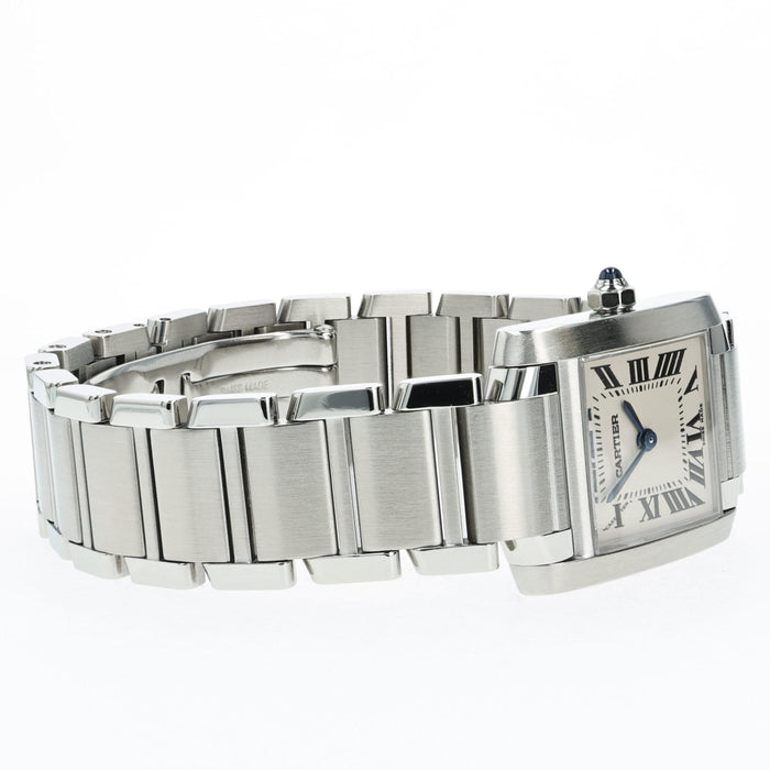 Cartier Tank Francaise Ladies Small Quartz Stainless Steel W51008Q3 2384