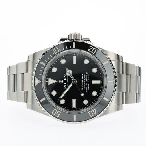 Rolex Submariner No Date Black Dial Stainless Steel 124060
