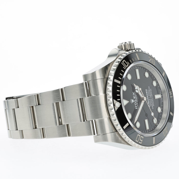 Rolex Submariner No Date Black Dial Stainless Steel 124060
