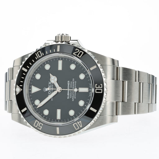 Rolex Submariner No Date Black Dial Stainless Steel 124060