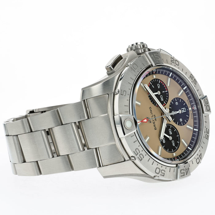 Breitling Avenger B01 Chronograph Beige dial Stainless Steel AB0147