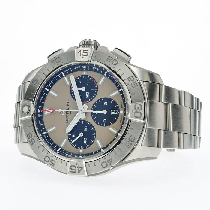 Breitling Avenger B01 Chronograph Beige dial Stainless Steel AB0147