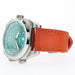 Cuervo y Sobrinos Buceador Caribe Teal & Orange Stainless Steel 2860