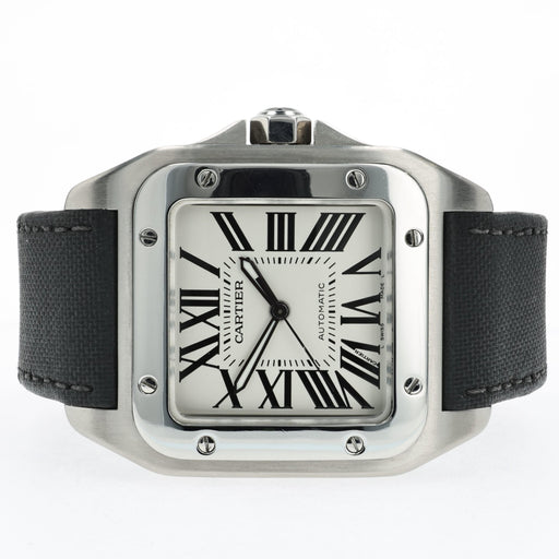 Cartier Santos 100 Large Automatic Stainless Steel W20073X8 2656