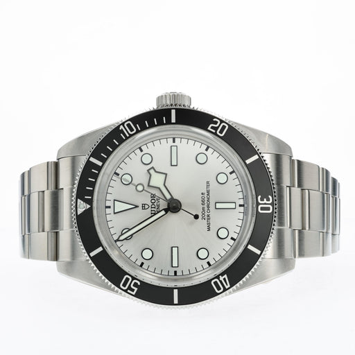 Tudor Black Bay Silver Dial Black Bezel Stainless Steel 7943A1A0NU
