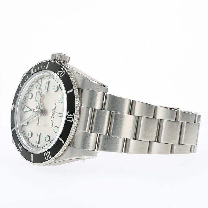 Tudor Black Bay Silver Dial Black Bezel Stainless Steel 7943A1A0NU
