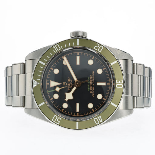 Tudor Black Bay "Harrod's" Green Bezel Stainless Steel 79230G