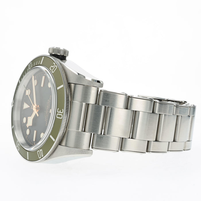 Tudor Black Bay "Harrod's" Green Bezel Stainless Steel 79230G