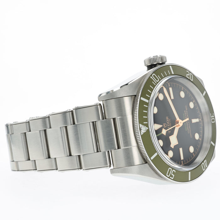 Tudor Black Bay "Harrod's" Green Bezel Stainless Steel 79230G
