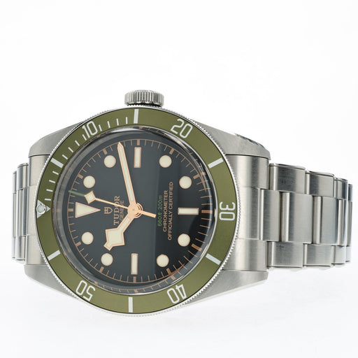 Tudor Black Bay "Harrod's" Green Bezel Stainless Steel 79230G