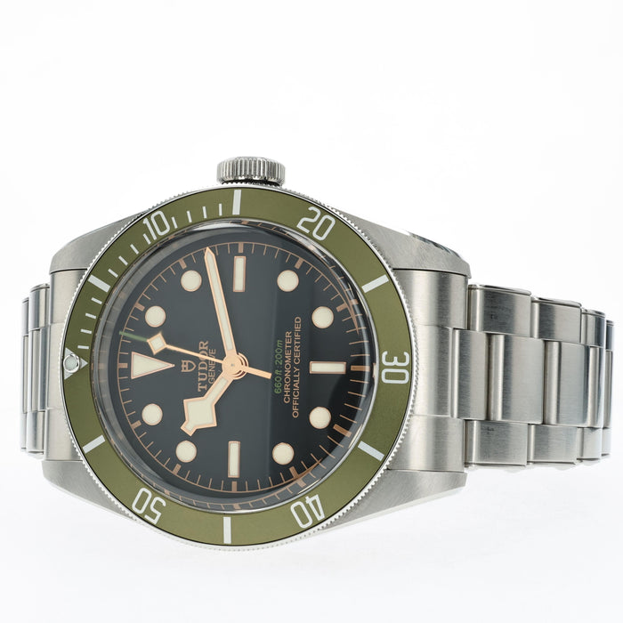Tudor Black Bay "Harrod's" Green Bezel Stainless Steel 79230G