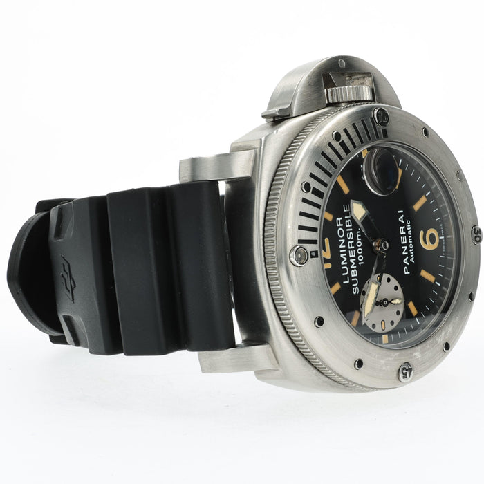Panerai Luminor 1000M Black Tritium Dial Stainless Steel Automatic PAM00064