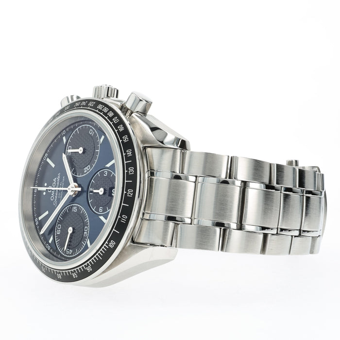 Omega Speedmaster Racing Blue Dial Chronograph Steel 326.30.40.50.03.001