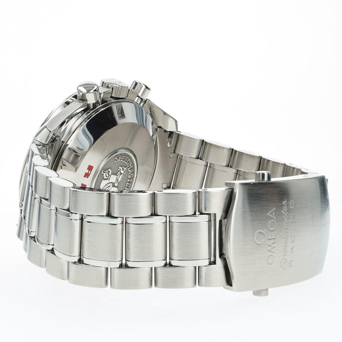Omega Speedmaster Racing Carbon Fiber Dial Stainless Steel Chronograph 3552.59