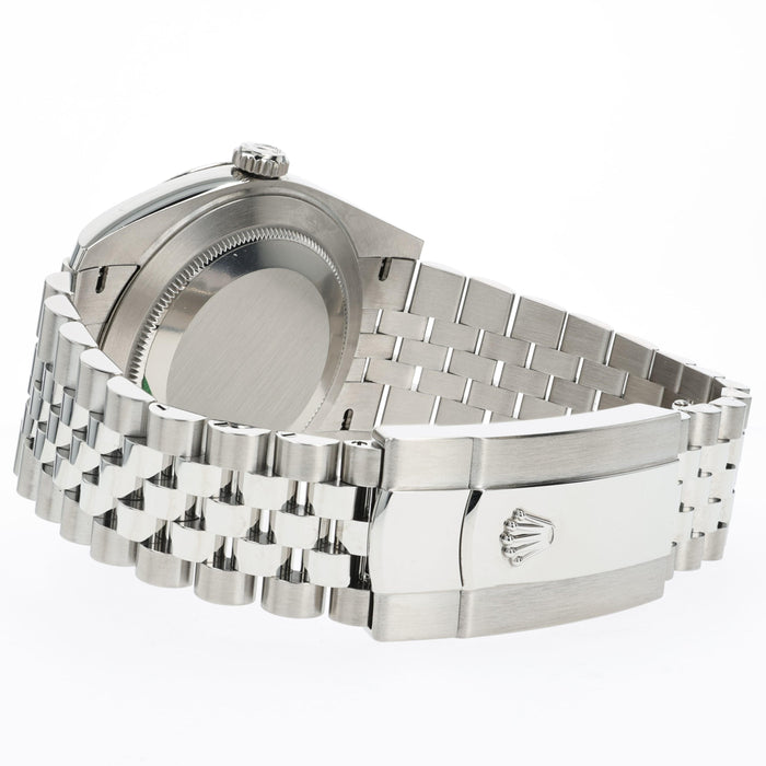 Rolex Datejust 41 Rhodium Slate Gray Dial Stainless Steel Jubilee 126334
