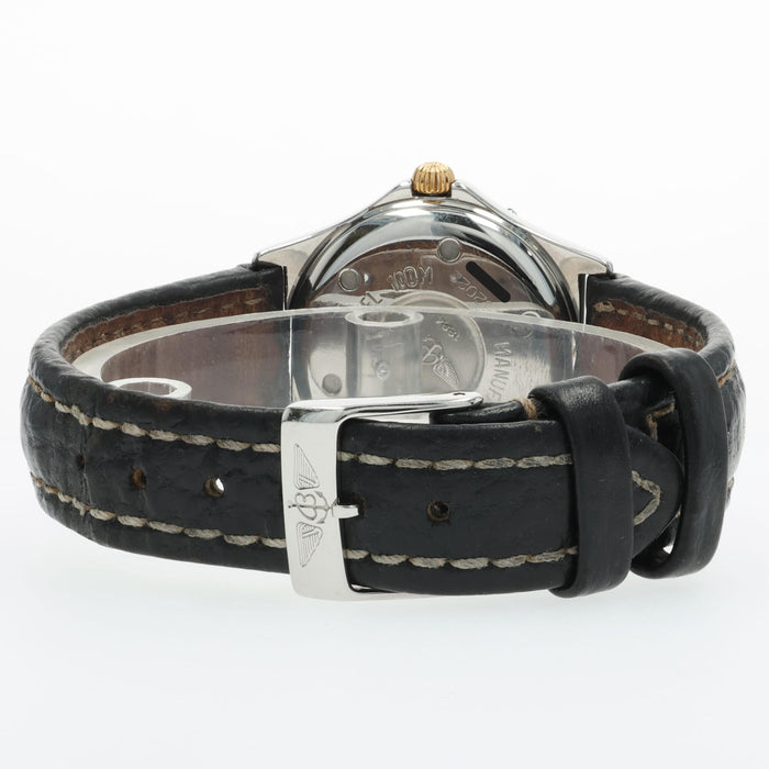 Breitling Perpetuel Sirius Ladies 18kt Yellow Gold & Steel 31mm Quartz B62022