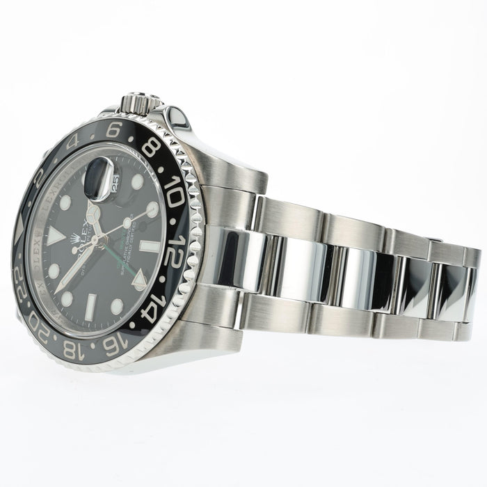 Rolex GMT Master II Black Dial Stainless Steel 116710LN